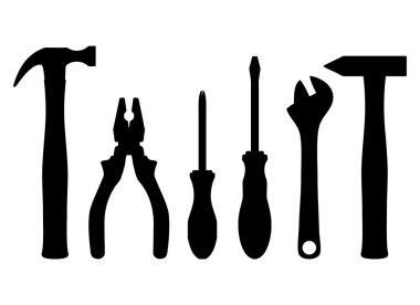 Work tools clipart