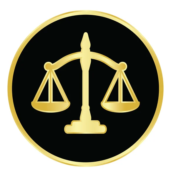 Κλίμακα δικαιοσύνης — Διανυσματικό Αρχείο
