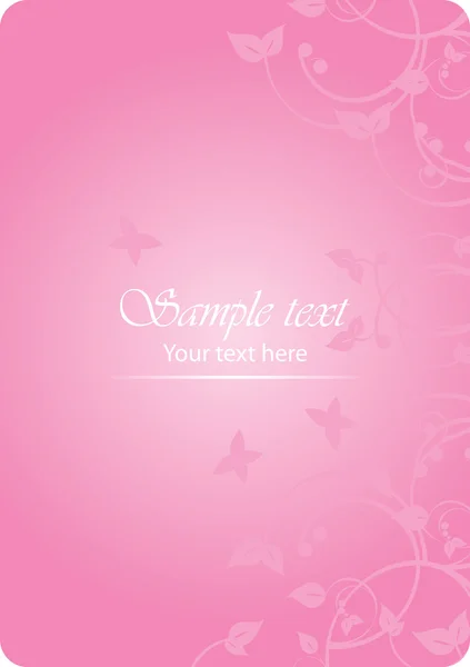 Vector pink background — Stock Vector