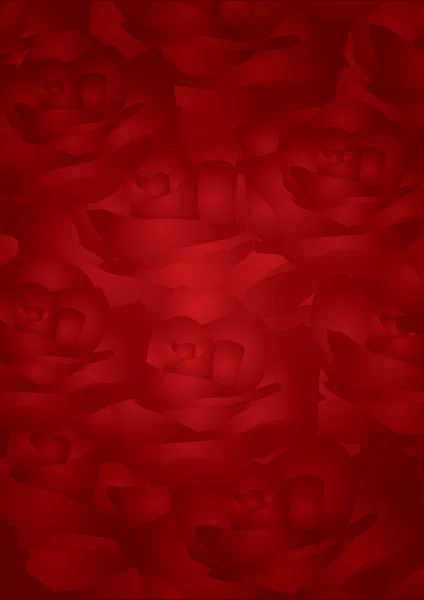 Fond avec des roses — Image vectorielle