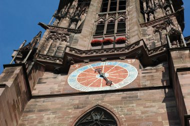 Minster of Freiburg im Breisgau clipart