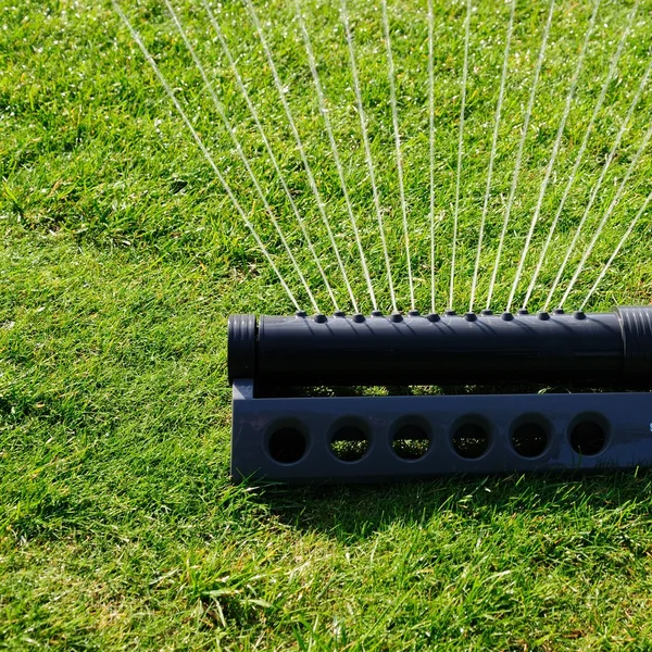 stock image Grass sprinkler