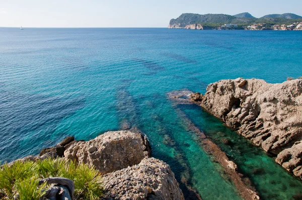 Mallorca partjai Stock Kép