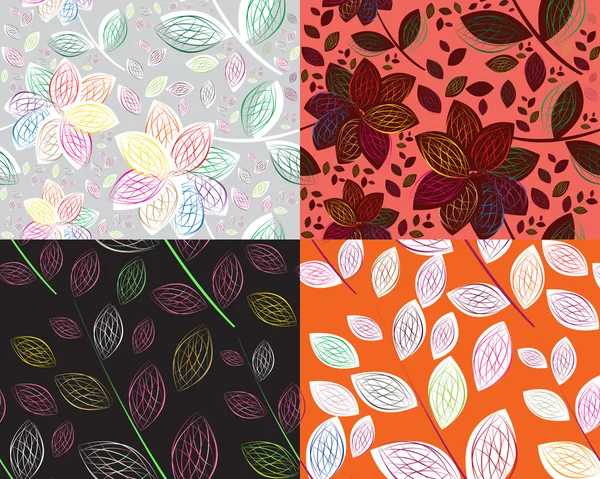 stock image A seamless leaf pattern