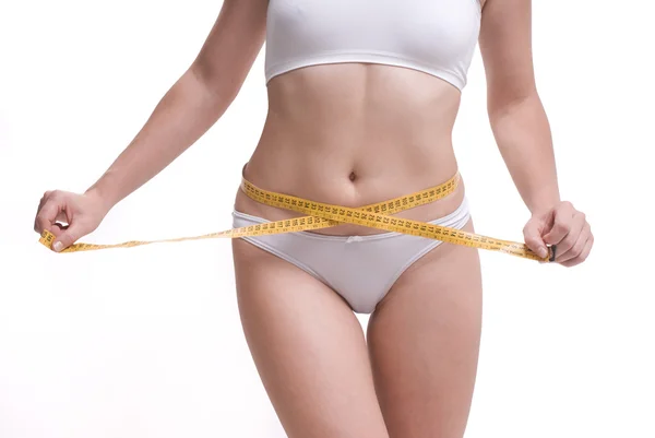 Kadın diyet — Stok fotoğraf