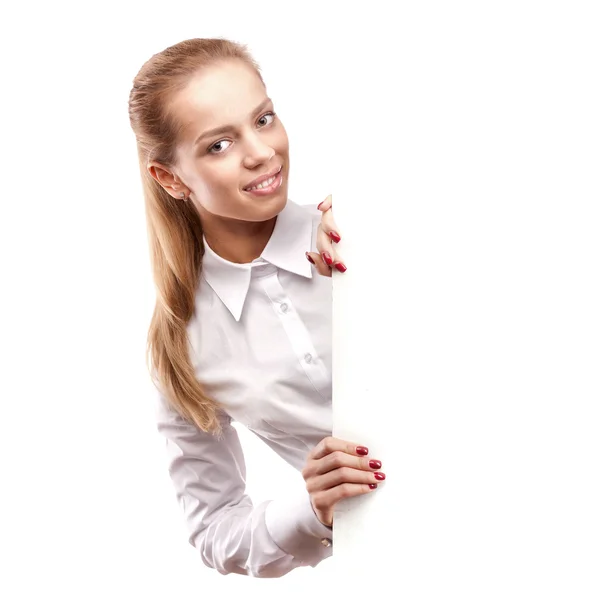 Jonge zakenvrouw — Stockfoto