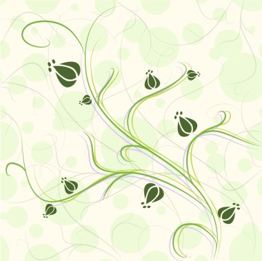 Vector flowers clipart