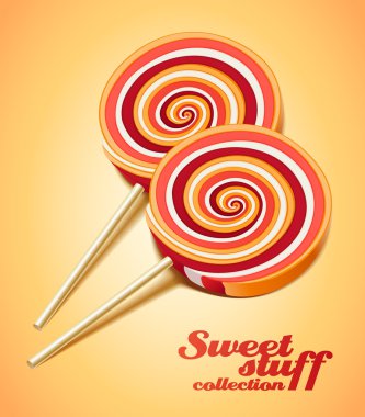 Sweet lollipop clipart