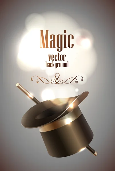 Magischer Vektor-Hintergrund — Stockvektor