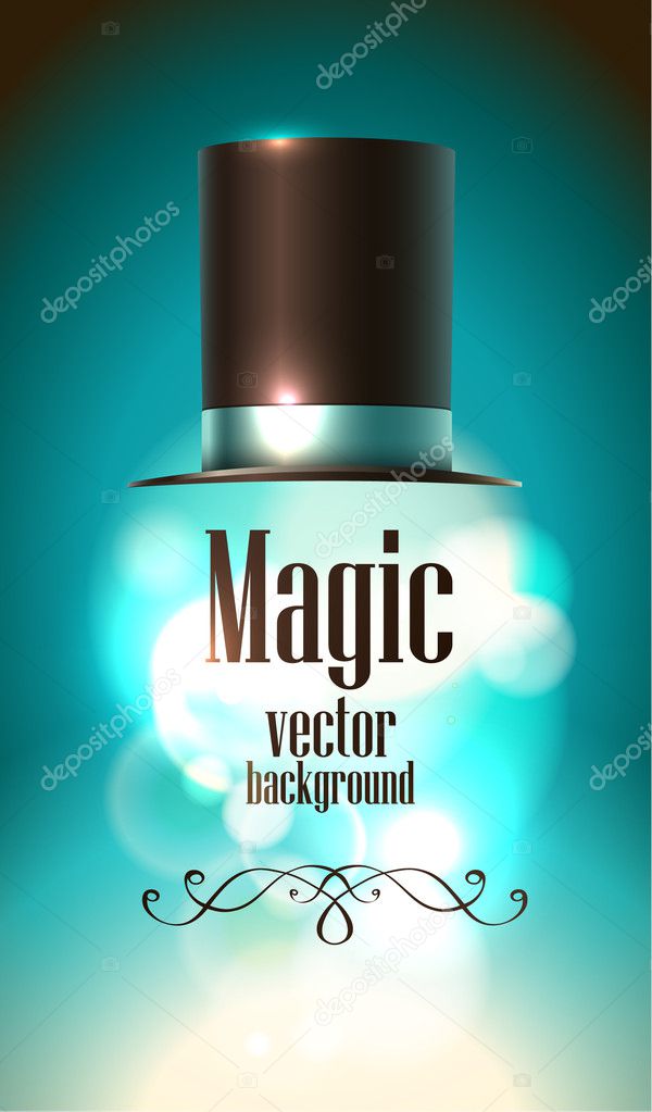 Magic vector background