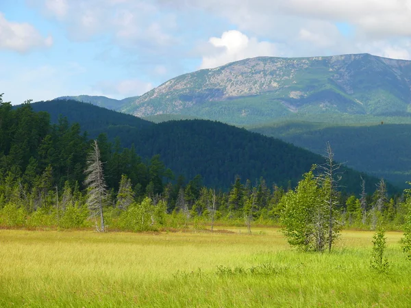 stock image Siberian mountains