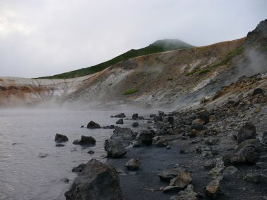 Caldera golovnins yanardağ