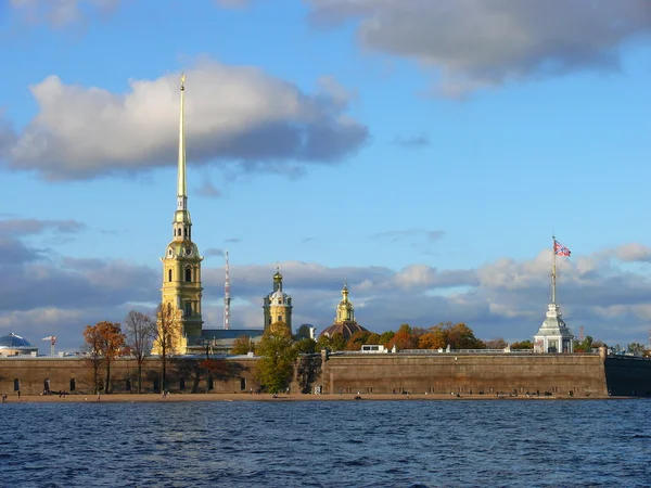 Peter and Paul Fortress in Saint Petersburg — Stock Photo, Image