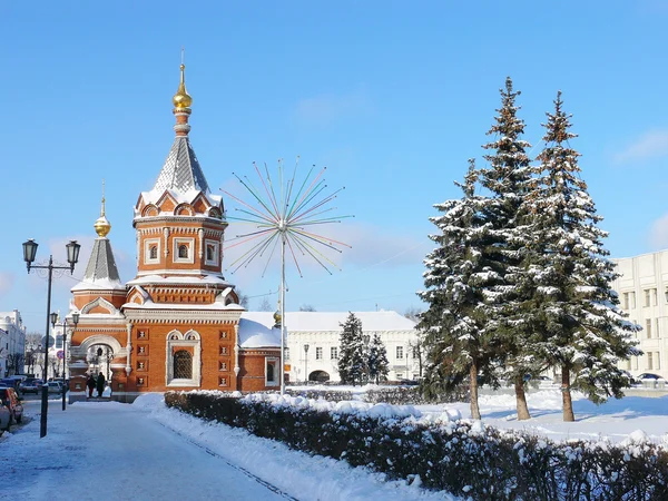 The chapel of Alexandr Nevskiy in Yaroslavl — Stock Photo, Image