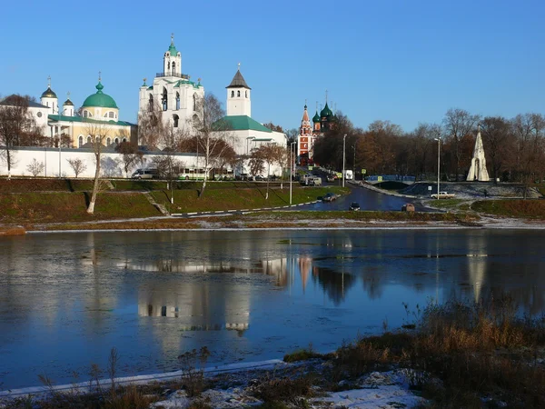 Преображенский монастырь в Ярославле — стоковое фото