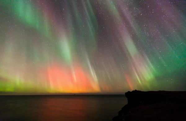 L'aurora boreale Aurora — Foto Stock