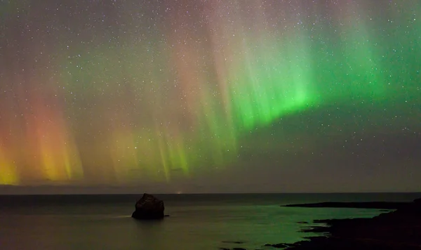 Az északi fény aurora Stock Kép