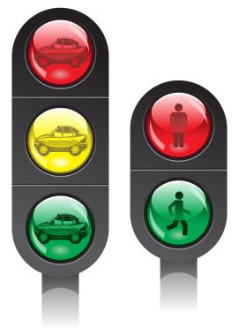 Traffic lights clipart