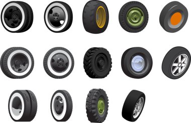 Wheels clipart