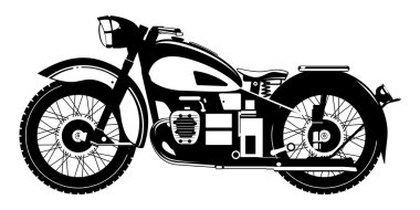 Motorcycle. clipart