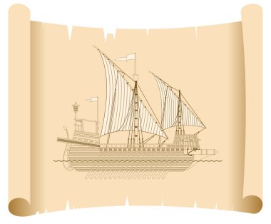 Galley clipart