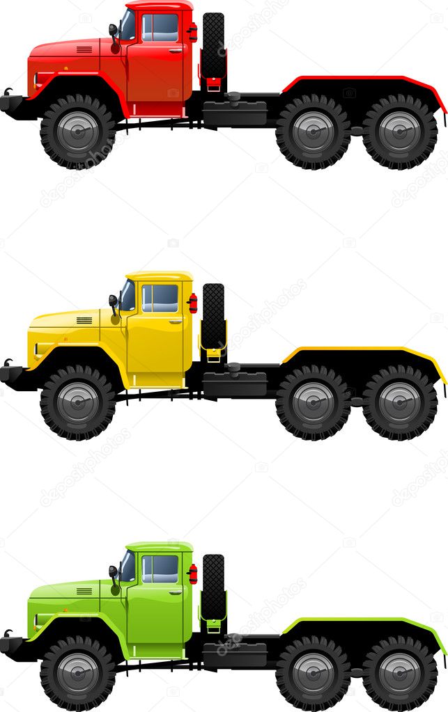 Illustration of truck