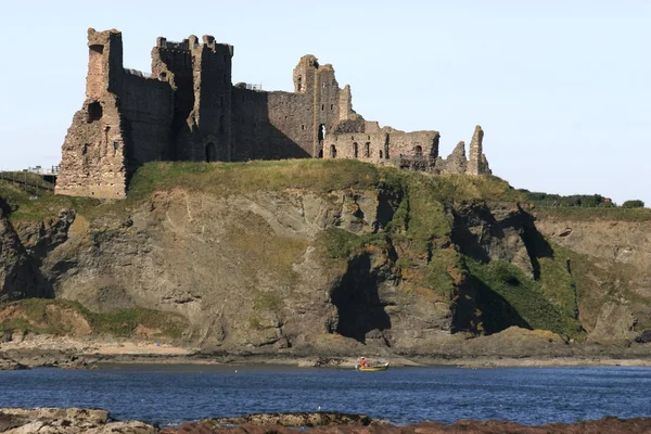 Tantallon замок в Шотландії Ліцензійні Стокові Зображення