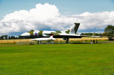 Vulcan Bomber and Blue Streak Missile clipart