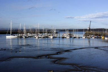 Port Edgar Marina, Scotland clipart