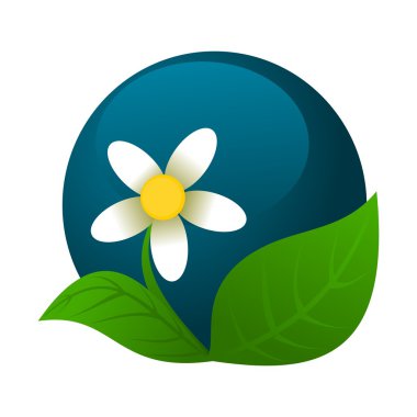 Chamomile logo clipart