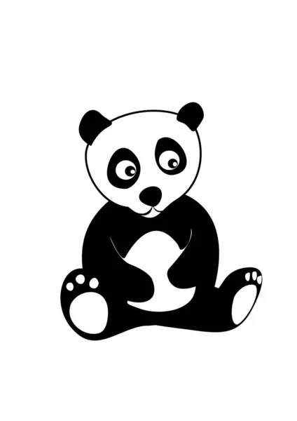 Küçük panda — Stok Vektör