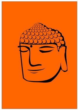 Buddha's head clipart