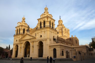 CATEDRAL DE NUESTRA SEÑORA DEL MILAGRO IN CORDOBA CAPITAL ARGENTINA clipart