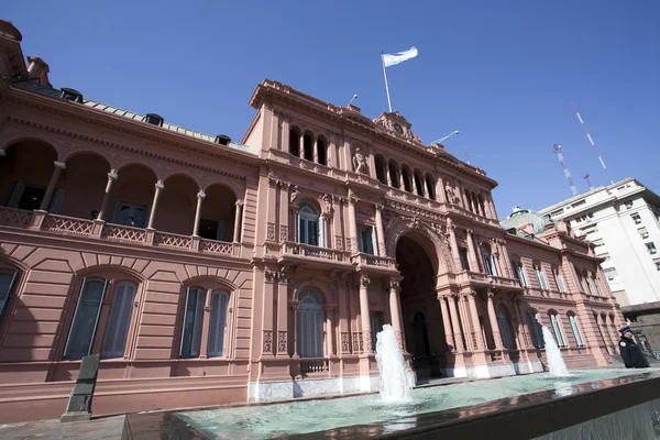 Casa Rosada (palácio presidencial) em Buenos Aires, Argentina — Fotografia de Stock