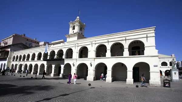 埃尔市政厅，在状态萨尔塔，阿根廷北部萨尔塔省首都 — 图库照片