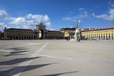 Praca do Comercio Lizbon, Portekiz 'de