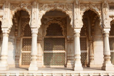 Entrance arches of the Jaswant Thada in Jodhpur - Rajasthan clipart