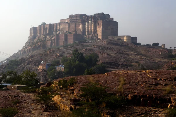 Fortaleza de Mehrangarh em Jodhpur - Rajasthan - Índia — Fotografia de Stock