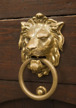 Old Czech Door Knocker clipart