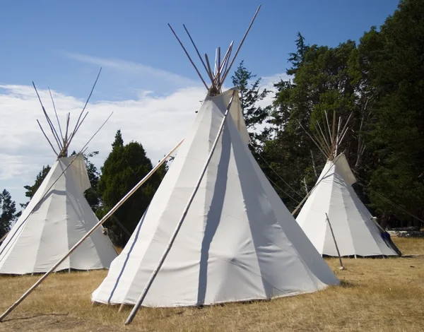 stock image Three Teepees