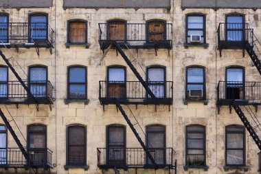 New York Tenement Building clipart