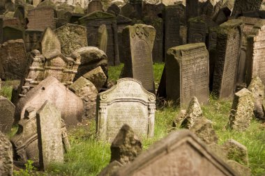 Old Prague Jewish Cemetery clipart