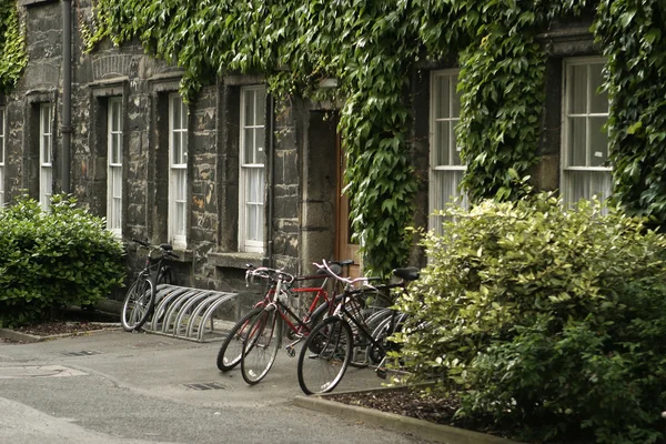 Fahrräder am Trinity College — Stockfoto