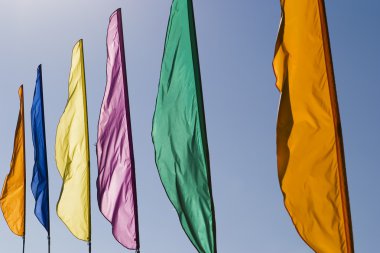 Banners In The Wind clipart