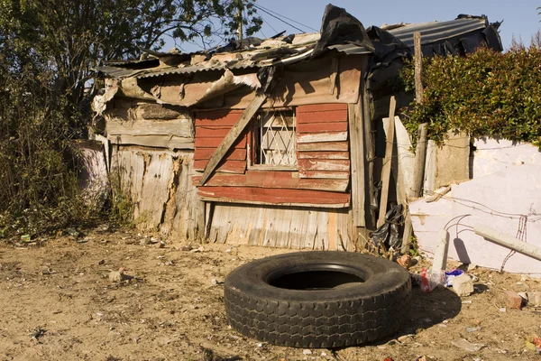 Zuid-Afrikaanse shanty — Stockfoto