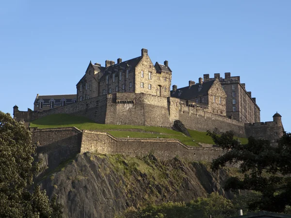 Edinburgh Castle and Ramparts — Stock Photo, Image