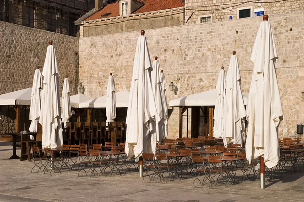 Dubrovnik-Caf — Fotografia de Stock