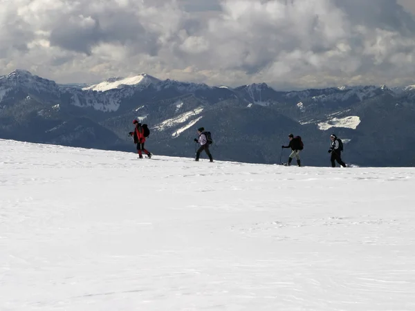 Mountain Trekkers — Stock Photo, Image