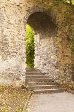 Stone Arch In Prague Park clipart