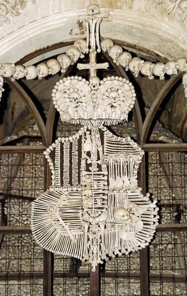 Igreja óssea checa — Fotografia de Stock